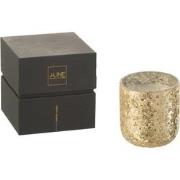 J-line - Geurkaars Luxuria Goud Small- 40h - 9x9x10cm