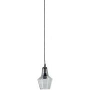 Hanglamp Orion Glas, 1-lamps - Zwart