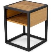 Spinder Design DIVA ONE-NIGHTSTAND Nachtkast - Naturel / Zwart