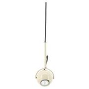 pendant lamp camera - beige - 12x12x150 cm