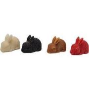 Amberblokje Konijntjes set van 4