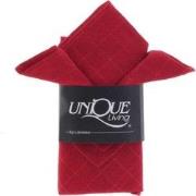 Unique Living | Servet 4pcs. Tyra 40x40cm red