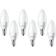 Philips CorePro E14 LED Lamp 2.8-25W Warm Wit 6-Pack