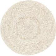 Home Delight Placemat Elin rond wit set/4 - Default Title