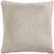 PTMD Sierkussen Suky - 60x8x60 cm - Suede - Taupe