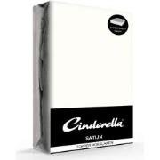 Cinderella Topper Hoeslaken Satijn Ivory-140 x 210 cm