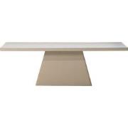 Eettafel Rechthoek 160cm - Beige Eco Composiet - Avia