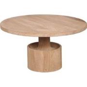 Salontafel Naturel Mangohout - Kolompoot - 70x70x30cm - Stacy