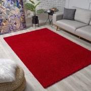 Tapijtenloods Loca Shaggy Vloerkleed Rood Hoogpolig- 300x400 CM