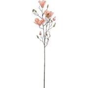 Mica Decorations Magnolia Kunstbloem - H88 cm - Perzik