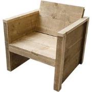 Wood4you - Tuinstoel Vlieland Steigerhout 65Lx72Hx57D cm