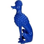 URBANJNGL - Decoratief Beeld Poedel - Blauw - 56 cm