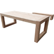 Wood4you - Tuintafel Boston 190Lx78Hx90D cm