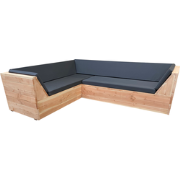 Wood4you - Loungeset 6 Douglashout  - incl strakke kussens