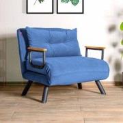 Slaapfauteuil Sando Blauw