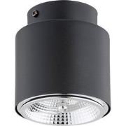 Minimalistische plafondlamp Pizzo Zwart