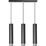 moderne hanglamp Piras Zwart 3-lichts