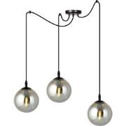 moderne hanglamp Guerra Zwart 3-lichts