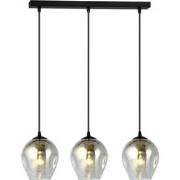 moderne hanglamp Montanari Zwart 3-lichts