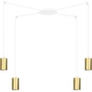 moderne hanglamp Valentini Wit 4-lichts