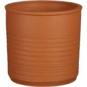 Mica Decorations Momo Bloempot - 19x19x18 cm - Terracotta - Terra