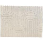 Vloerkleed Rechthoek - Beige Wol - 160x230x2cm - Fee