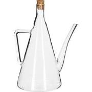 Decopatent® Olie of Azijn fles glas - Met Schenktuit - Handvat - Kurk ...