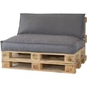 2L Home & Garden Palletkussenset Metro Lounge Grijs - Set van 2 - 120x...