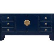 Fine Asianliving Chinese TV Kast Midnight Blue - Orientique