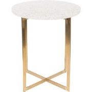 ZUIVER Side Table Luigi Round White