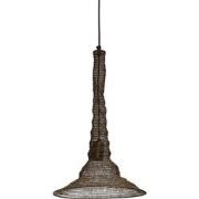 PTMD Ressa Brass antique iron hanging lamp long S