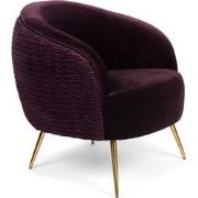 BOLD MONKEY So Curvy Lounge Chair Purple