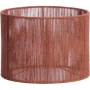 Light&living Kap cilinder 30-30-21 cm TOSSA jute steenrood