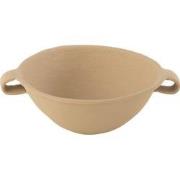 J-line - Schaal Agra Aluminium Beige - 28x23.5x9cm