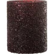 J-line - Windlicht Glitter Glas Bordeaux Large - 16x16x21cm