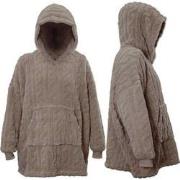 Unique Living - Hoodie Pleun Taupe -70x57x87cm