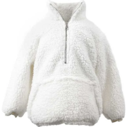 Unique Living - Hoodie Willow Kids Dove White -43x47cm