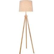 Maytoni - Vloerlamp Calvin - Beige - Ø51