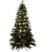 J-line - Kerstboom+led Lichtjes Plastiek Groen - 150x150x225cm