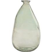 J-line - Vaas Cleo Glas Watergroen - 20x20x36.5cm