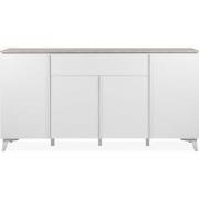 Buffet 4 deuren 1 lade L177 cm - BERTRIX