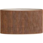 Light&living Kap ovaal recht smal 38-17,5-28 cm PENNY bruin