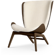 The Reader houten fauteuil donker eiken - Teddy White