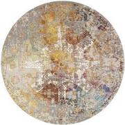 Tapijtenloods Picasso Feraghan Vintage Rond Vloerkleed Multi / Beige L...