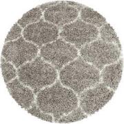 Tapijtenloods Opera Soft Shaggy Rond Hoogpolig Vloerkleed Beige- 80 CM...