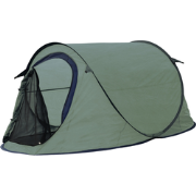 HIXA Pop-Up Tent - 1 Persoons - Groen - festival - 220x120x95cm - Kamp...