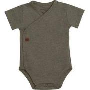 Baby's Only Rompertje Melange - Khaki - 62 - 100% ecologisch katoen