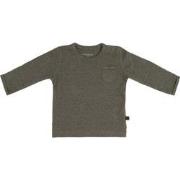 Baby's Only Truitje Melange - Khaki - 62 - 100% ecologisch katoen