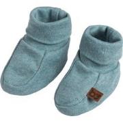 Baby's Only Slofjes Melange - Stonegreen - 0-3 mnd - 100% ecologisch k...