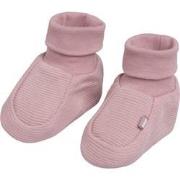 Baby's Only Slofjes Pure - Oud Roze - 3-6 mnd - 100% ecologisch katoen